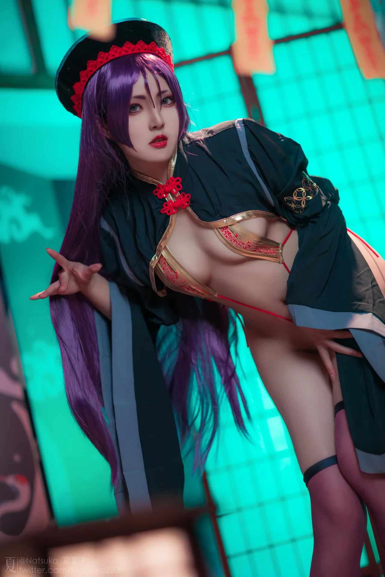 Natsuko夏夏子 - FGO 源赖光 僵尸同人-erohere4.webp